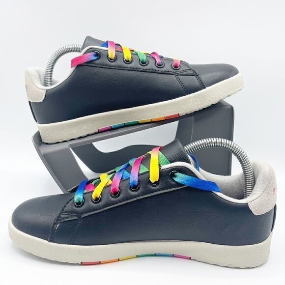 Pride Bunny leather and suede sneakers - M6 / W7 unisex - Picture 8 of 11